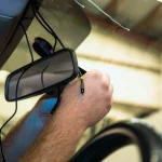 Dash Cam Installation in Progress for Fleet Vehicle